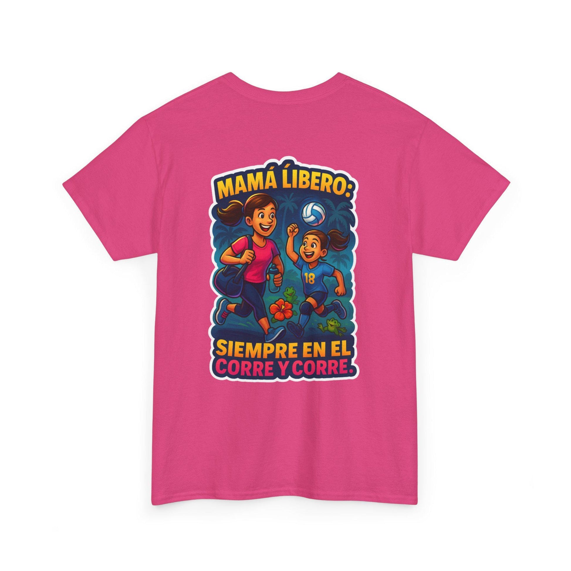 Camiseta Mamá Líbero - Siempre en el Corre y Corre | Volley y Bembe