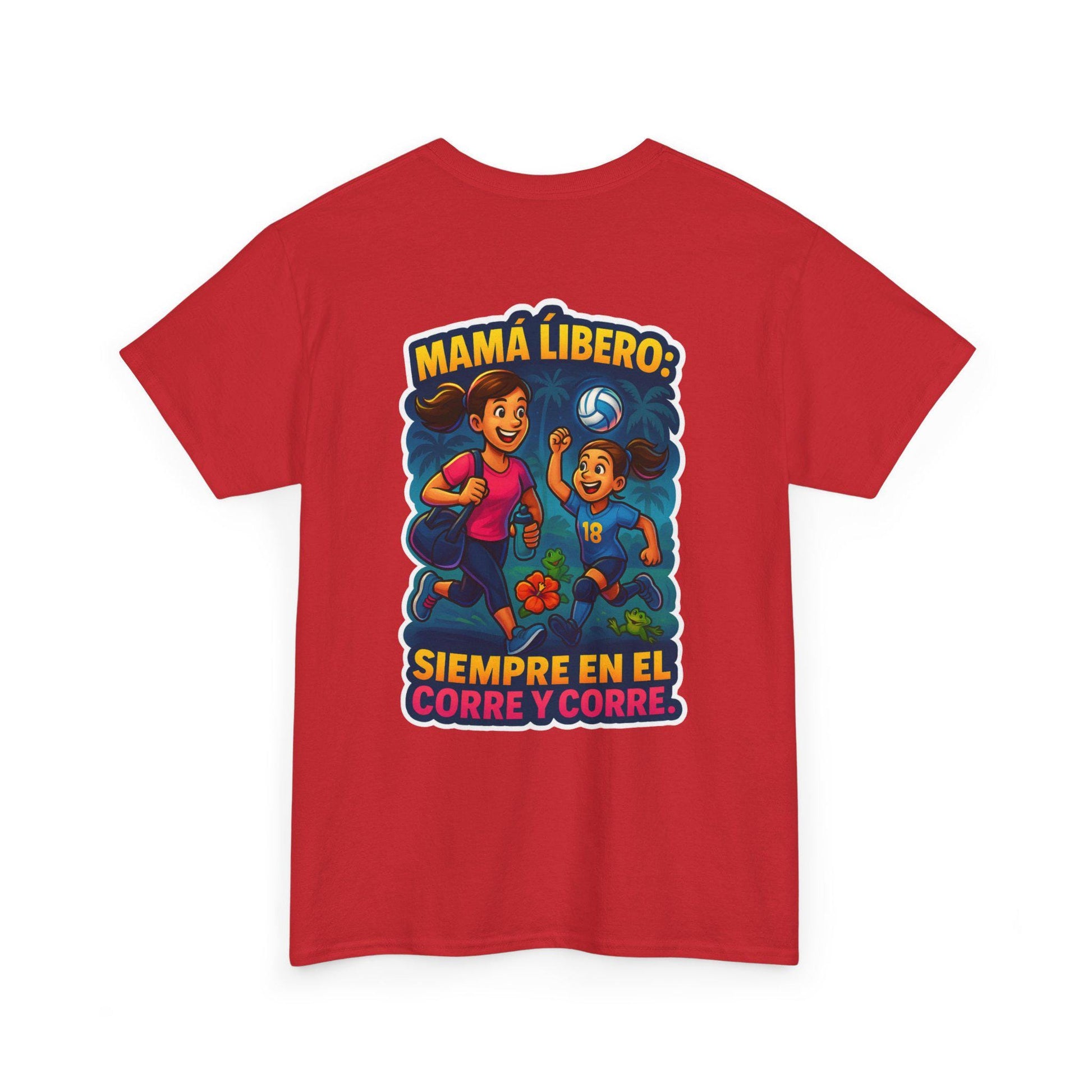 Camiseta Mamá Líbero - Siempre en el Corre y Corre | Volley y Bembe