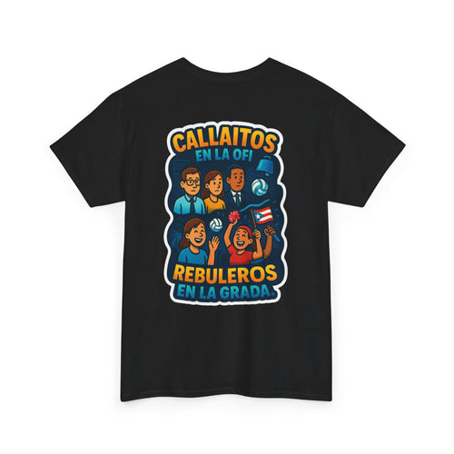 Camiseta Callaitos en la Ofi - Rebuleros en la Grada | Volley y Bembe
